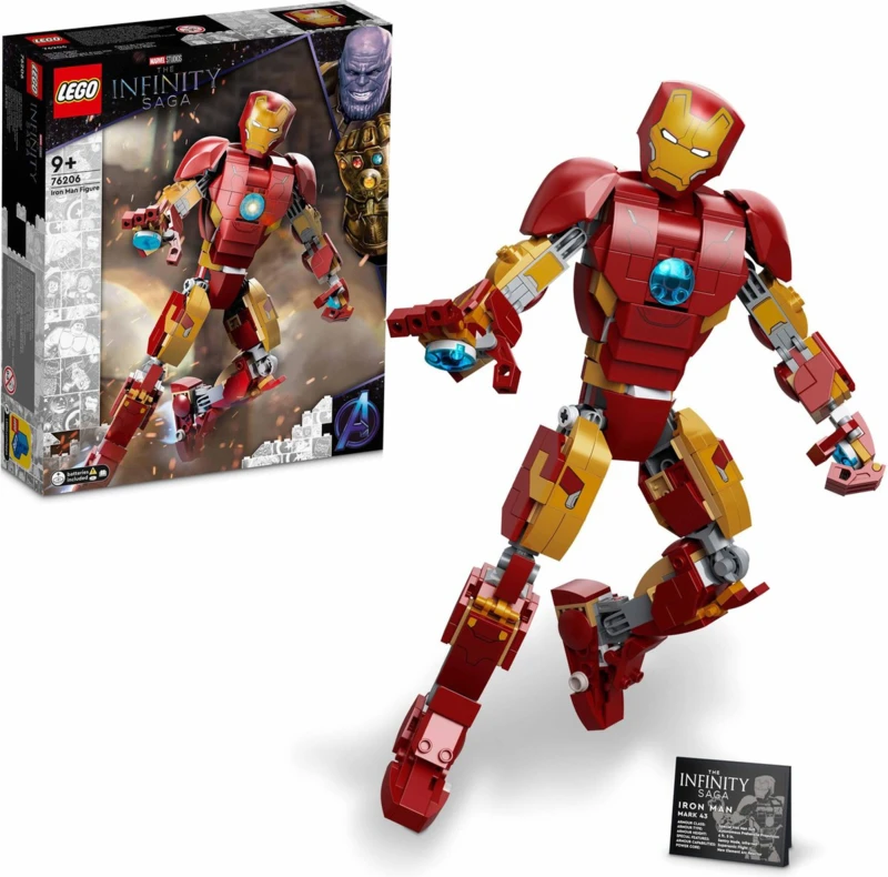 76206 Lego Marvel Iron Man Figuur 2 76206 Lego Marvel Iron Man Figuur - Afbeelding 2