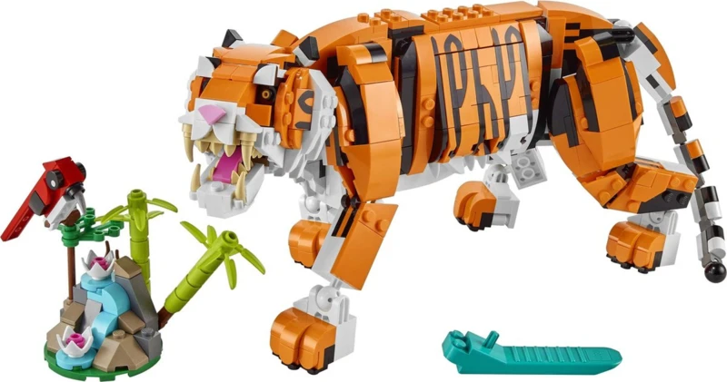 31129 LEGO Creator 3-in-1 Grote Tijger 2 31129 LEGO Creator 3-in-1 Grote Tijger - Afbeelding 2