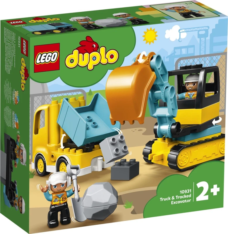10931 Duplo Truck En Graafmachine 1 10931 Duplo Truck En Graafmachine