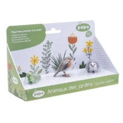 Gift Box Papo 80010 Rups, Egel, Roodborstje