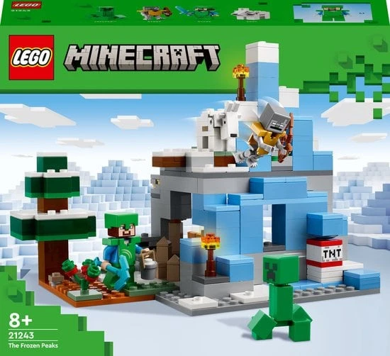 21243 Lego Minecraft De IJsbergtoppen 1 21243 Lego Minecraft De IJsbergtoppen