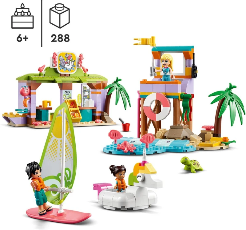 41710 Lego Friends Surf Strandplezier 2 41710 Lego Friends Surf Strandplezier - Afbeelding 2