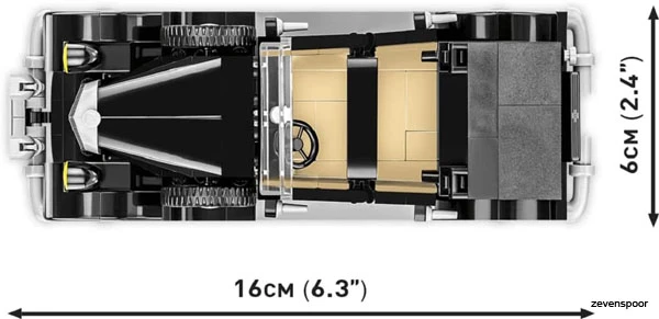 2261 Cobi De Gaulle’s HORCH830BL 4 2261 Cobi De Gaulle’s HORCH830BL - Afbeelding 4
