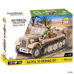 2273 Cobi Sd.Kfz.10 DEMAG D7