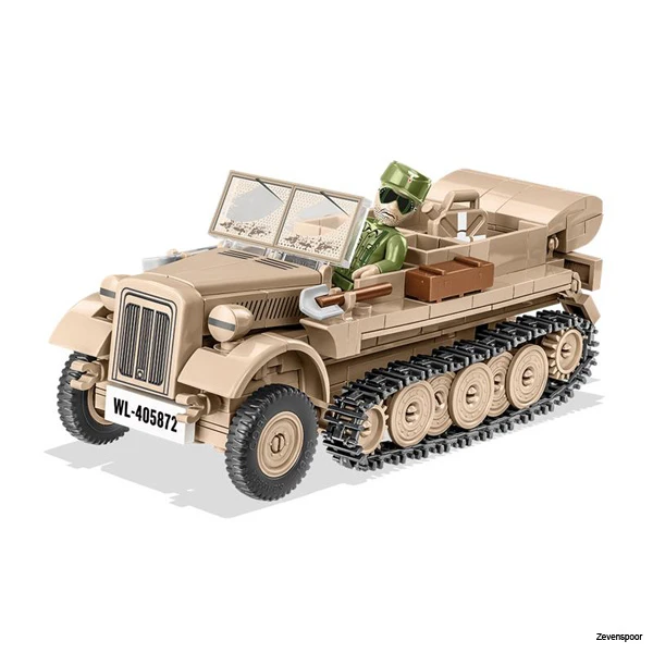 2273 Cobi Sd.Kfz.10 DEMAG D7 2 2273 Cobi Sd.Kfz.10 DEMAG D7 - Afbeelding 2