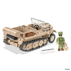 2273 Cobi Sd.Kfz.10 DEMAG D7 5 2273 Cobi Sd.Kfz.10 DEMAG D7 -Kinderspeelgoedwinkel CO2273 2
