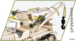 2281 Cobi Bouw Sets Sd.Kfz. 9/1 Famo 7 2281 Cobi Bouw Sets Sd.Kfz. 9/1 Famo -Kinderspeelgoedwinkel CO2281 3