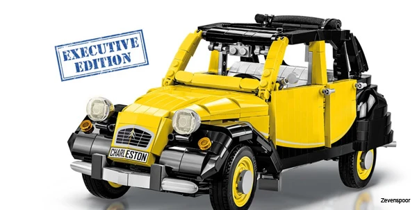 24340 Cobi Citroen 2CV Charleston E.E 2 24340 Cobi Citroen 2CV Charleston E.E - Afbeelding 2