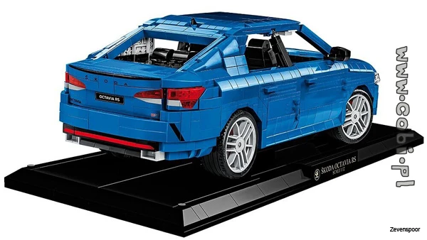 24342 Cobi Bouw Sets koda Octavia RS – Executive Edition 5 24342 Cobi Bouw Sets koda Octavia RS – Executive Edition - Afbeelding 5