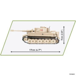 2710 Cobi PzKpfw VI Tiger 131 -Kinderspeelgoedwinkel CO2710 4
