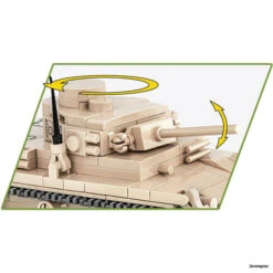 2712 Cobi Panzer III Ausf. J -Kinderspeelgoedwinkel CO2712 2