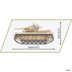 2712 Cobi Panzer III Ausf. J -Kinderspeelgoedwinkel CO2712 4