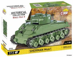 2715 Cobi WWII SHERMAN M4A1 11 2715 Cobi WWII SHERMAN M4A1 -Kinderspeelgoedwinkel CO2715 3