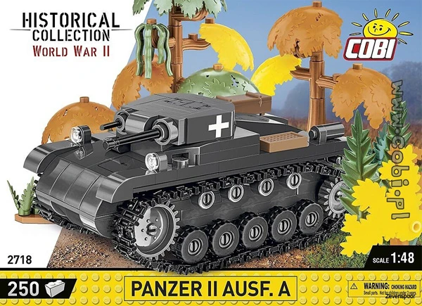 2718 Cobi Bouw Sets Panzer II Ausf. A 1 2718 Cobi Bouw Sets Panzer II Ausf. A