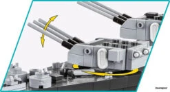 4836 Cobi WWII IOWA-CLASS BATTLESHIP- EXECUTIVE EDITION 13 4836 Cobi WWII IOWA-CLASS BATTLESHIP- EXECUTIVE EDITION -Kinderspeelgoedwinkel CO4836 3
