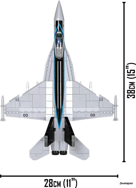 5805 Cobi Bouw Sets F/a 18E Super Hornet Scale 1:48 2 5805 Cobi Bouw Sets F/a 18E Super Hornet Scale 1:48 - Afbeelding 2