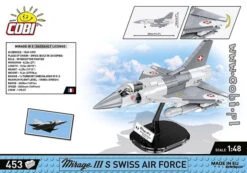 5827 Cobi ARMED FORCES MIRAGE IIIRS SWISS -Kinderspeelgoedwinkel CO5827 1