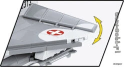 5827 Cobi ARMED FORCES MIRAGE IIIRS SWISS -Kinderspeelgoedwinkel CO5827 3