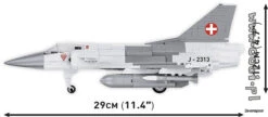 5827 Cobi ARMED FORCES MIRAGE IIIRS SWISS -Kinderspeelgoedwinkel CO5827 4