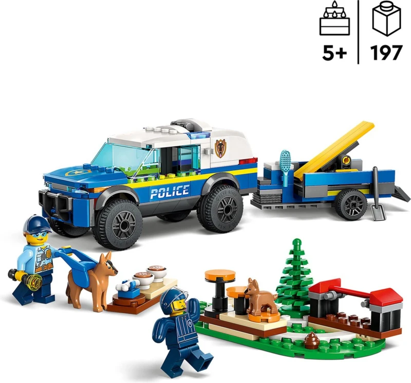 60369 Lego City Politiehonden Trainingsset 2 60369 Lego City Politiehonden Trainingsset - Afbeelding 2